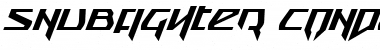 Snubfighter Condensed Italic Condensed Italic Font
