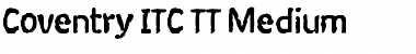 Download Coventry ITC TT Font
