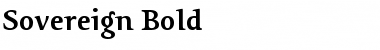 Download Sovereign-Bold Font