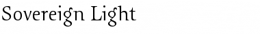 Sovereign-Light Regular Font