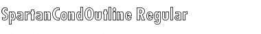 SpartanCondOutline Regular Font