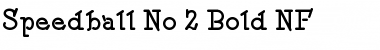 Speedball No 2 Bold NF Font