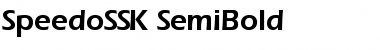 SpeedoSSK SemiBold