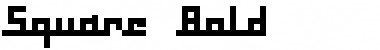 Square Bold Font