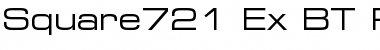 Square721 Ex BT Font