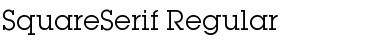 SquareSerif Regular Font