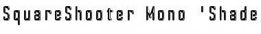 SquareShooter Mono 'Shaded' Regular Font