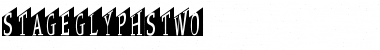 StageGlyphsTwo Regular Font