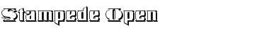 Download Stampede Open Font