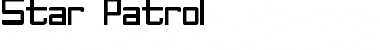 Star Patrol Regular Font