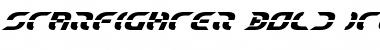 Starfighter Bold Italic Font