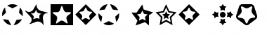 Stars for 3D FX Normal Font