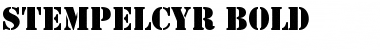 StempelCyr Font