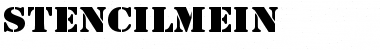 StencilMeIn Regular Font