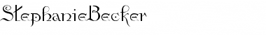 StephanieBecker Regular Font