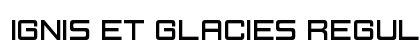 Ignis et Glacies Regular Font Preview