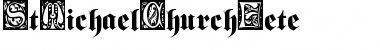 StMichaelChurchFete Regular Font