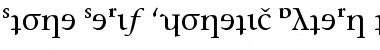 Stone Serif PhoneticAlternate Regular Font