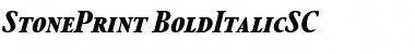 StonePrint Regular Font