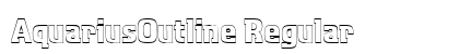 AquariusOutline Regular
