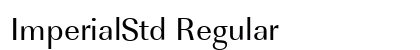 ImperialStd Regular font free download