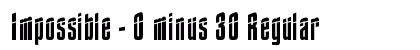 Impossible - 0 minus 30 Regular preview