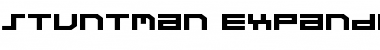 Stuntman Expanded Expanded Font