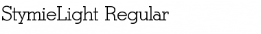 StymieLight Regular Font