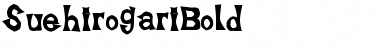 SuehirogariBold Regular Font