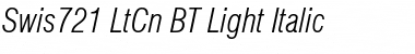 Swis721 LtCn BT Light Italic