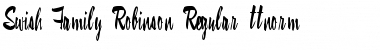 Swish Regular Font