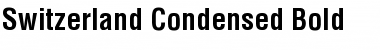 Switzerland Condensed Bold Font