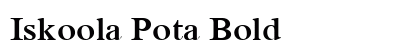 Iskoola Pota Bold font free download