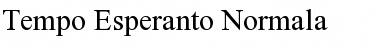 Tempo Esperanto Normala Font