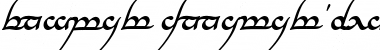 Tengwar Annatar Font