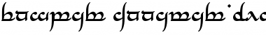 Tengwar Annatar Font