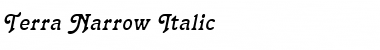 Terra Narrow Italic