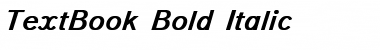 TextBook Bold Italic