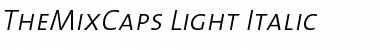 TheMixCaps-Light Font
