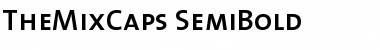 TheMixCaps-SemiBold Semi Bold