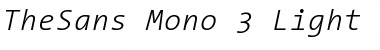 TheSans Mono Font