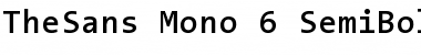 TheSans Mono SemiBold Font