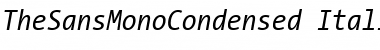 The Sans Mono Condensed- Font