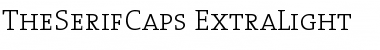 Download TheSerifCaps-ExtraLight Font