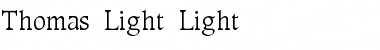 Thomas-Light-Light Regular Font
