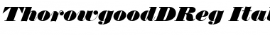 ThorowgoodDReg Italic