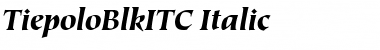 TiepoloBlkITC Font