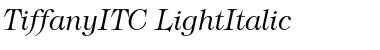 TiffanyITC Font