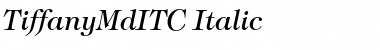 TiffanyMdITC Italic