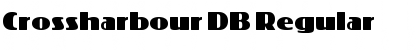 Crossharbour DB Regular Font